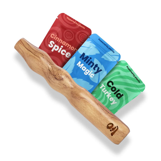 smokeless inhaler Quit smoking Inhaler Stick, Non-nicotine Wooden Flavored air inhaler aromatherapy diffuser anti-smoke device